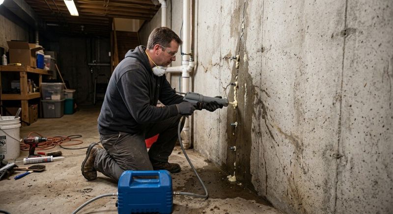 Basement Foundation Repair in Crosslake, MN