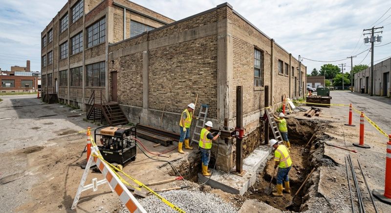 Building Foundation Repair in Deerwood, MN