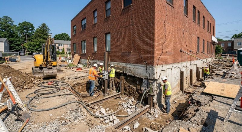 Building Foundation Repair in Garrison, MN