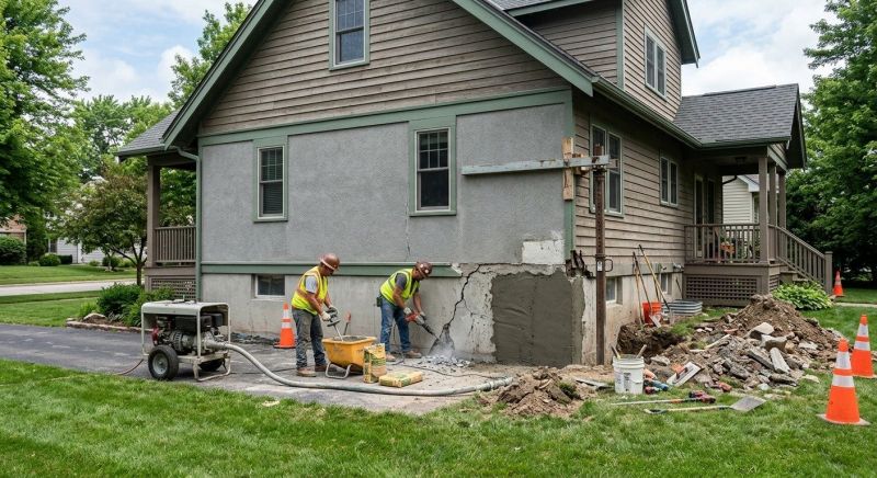 Building Foundation Repair in Outing, MN