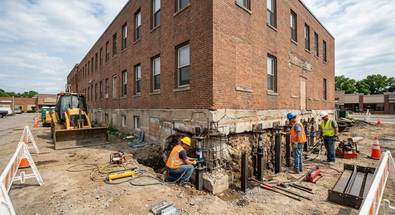 Commercial Foundation Repair in Aitkin, MN