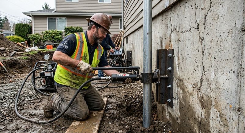 Concrete Foundation Leveling in Deerwood, MN