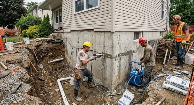 Cracked Foundation Repair in Aitkin County, MN