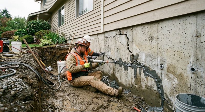 Cracked Foundation Repair in Mcgregor, MN