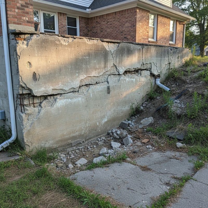 Cracked Foundation Repair in Merrifield, MN