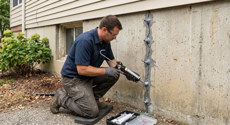 Foundation Crack Sealing in Aitkin, MN