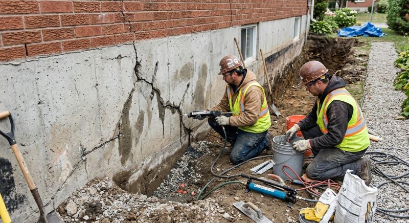 Foundation Cracks Repair in Aitkin, MN