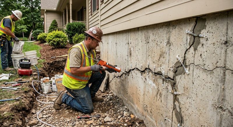 Foundation Cracks Repair in Aitkin, MN