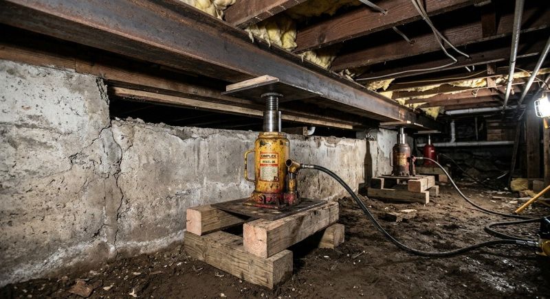 Foundation Jacking in Aitkin County, MN