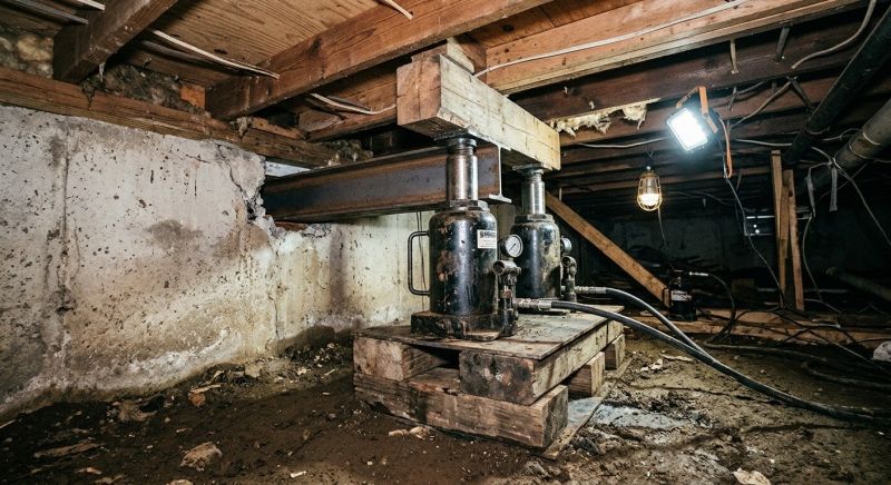 Foundation Jacking in Brainerd, MN