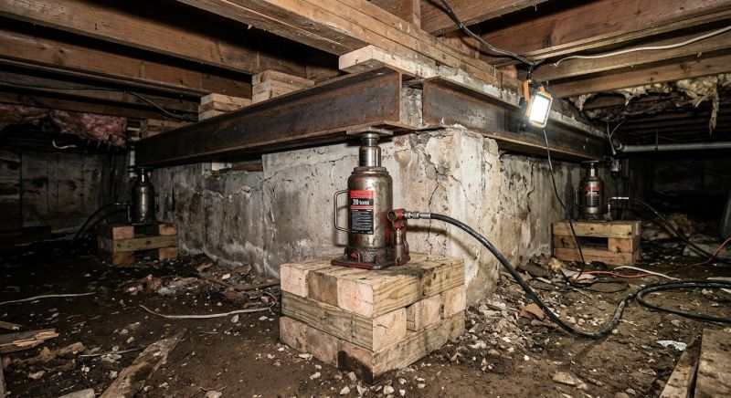 Foundation Jacking in Crosslake, MN