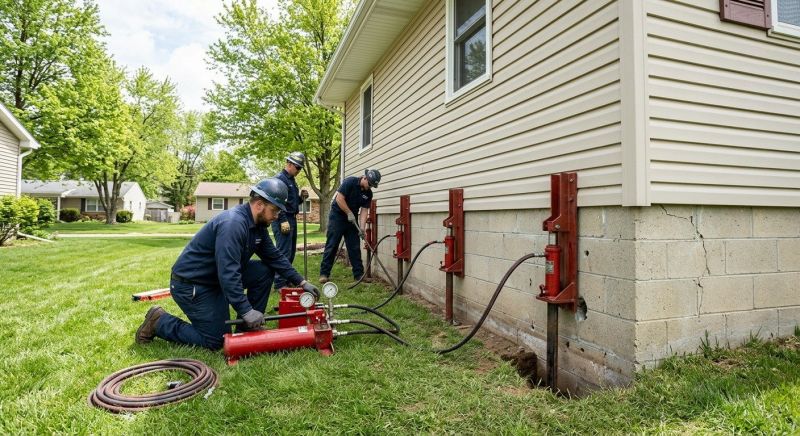 Foundation Jacking in Garrison, MN