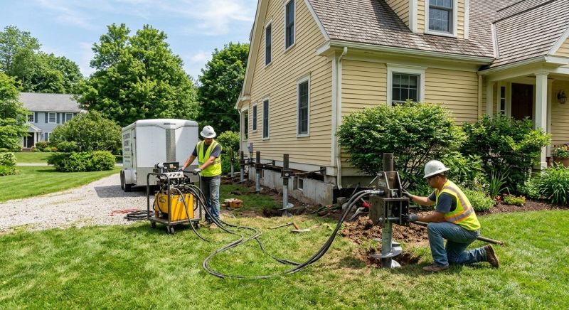Foundation Lifting in Deerwood, MN