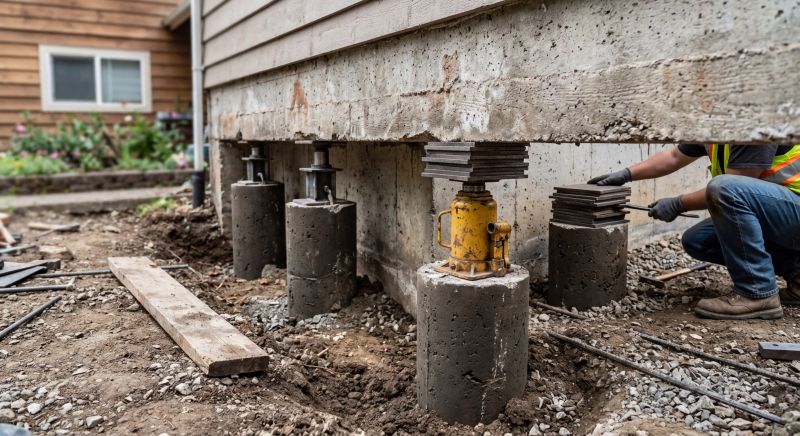 Foundation Pier Leveling in Aitkin, MN