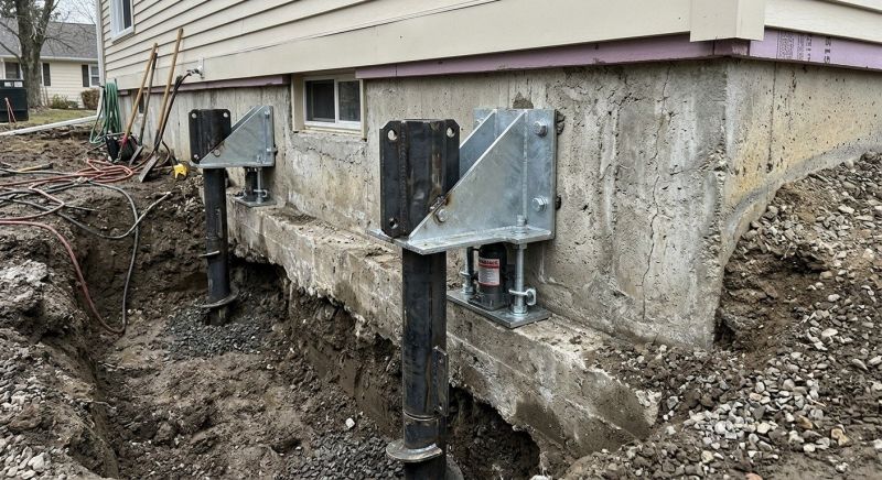 Foundation Pier Leveling in Aitkin, MN