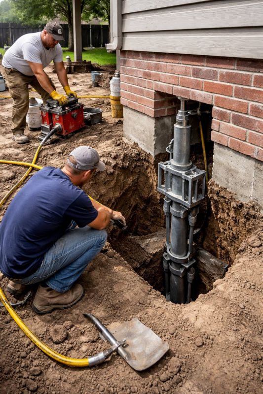Foundation Pier Repair in Aitkin, MN
