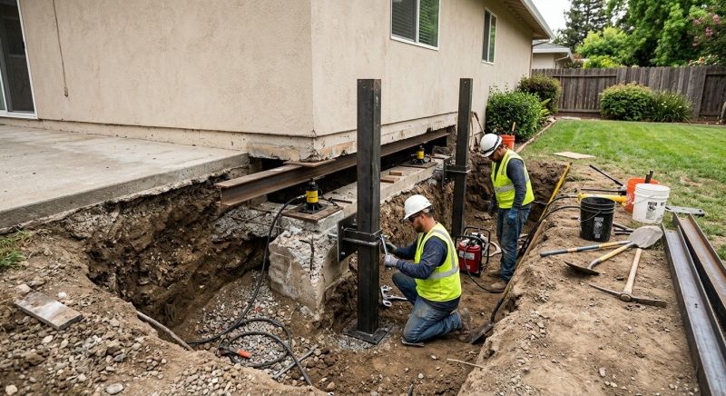 Foundation Pier Repair in Aitkin, MN