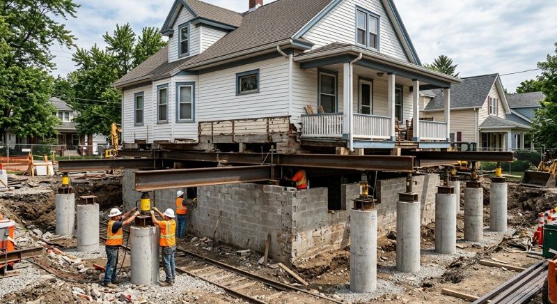 Foundation Raising in Crosby, MN
