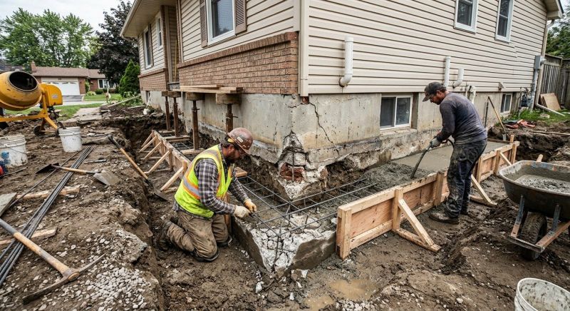 Foundation Repair in Crosby, MN