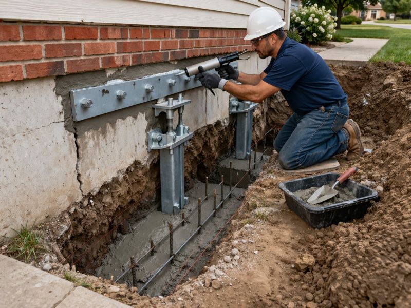 Foundation Repair in Crosby, MN