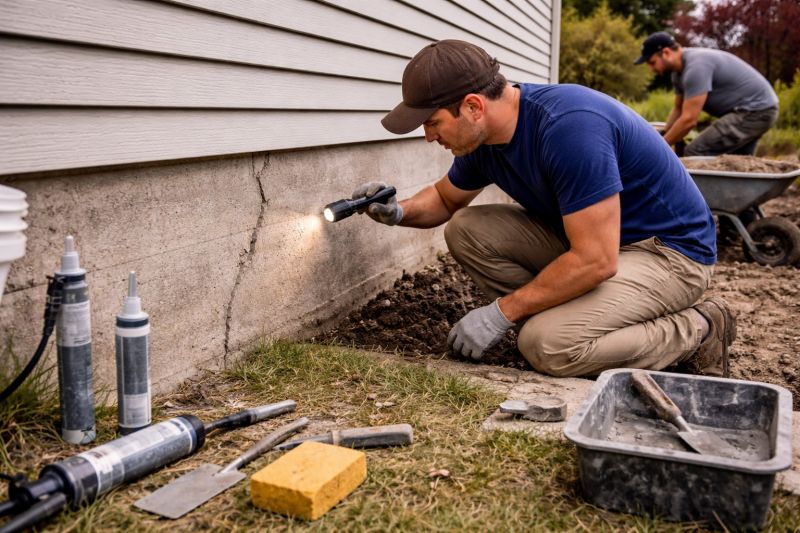 Foundation Repair in Crosby, MN