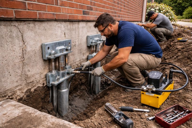 Foundation Repair in Merrifield, MN