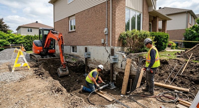 Foundation Settlement Repair in Aitkin, MN