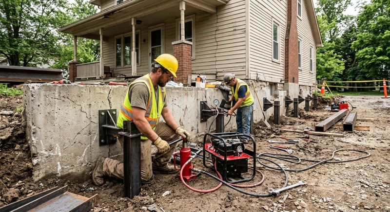 Foundation Stabilizing in Brainerd, MN