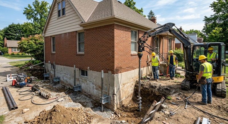 Foundation Stabilizing in Brainerd, MN