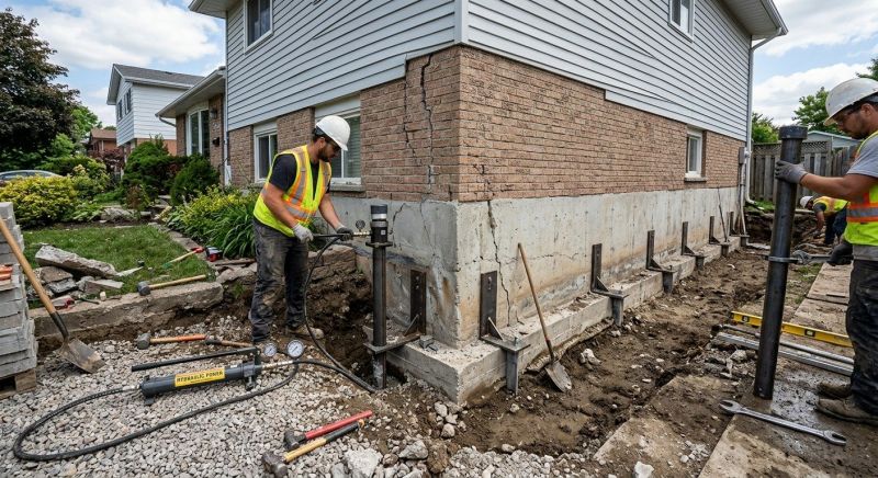 Foundation Stabilizing in Crosby, MN