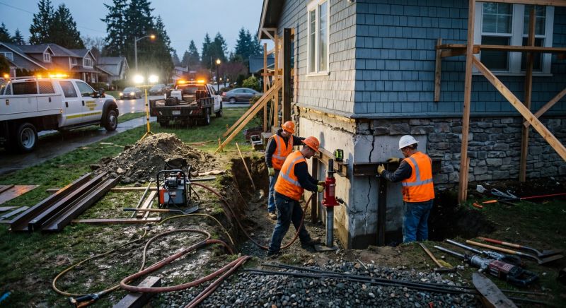 Foundation Stabilizing in Crosslake, MN