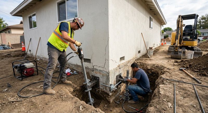 Foundation Stabilizing in Garrison, MN