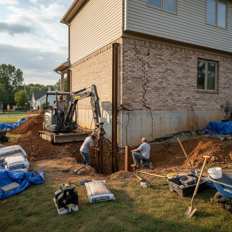 Foundation Structural Repair in Outing, MN