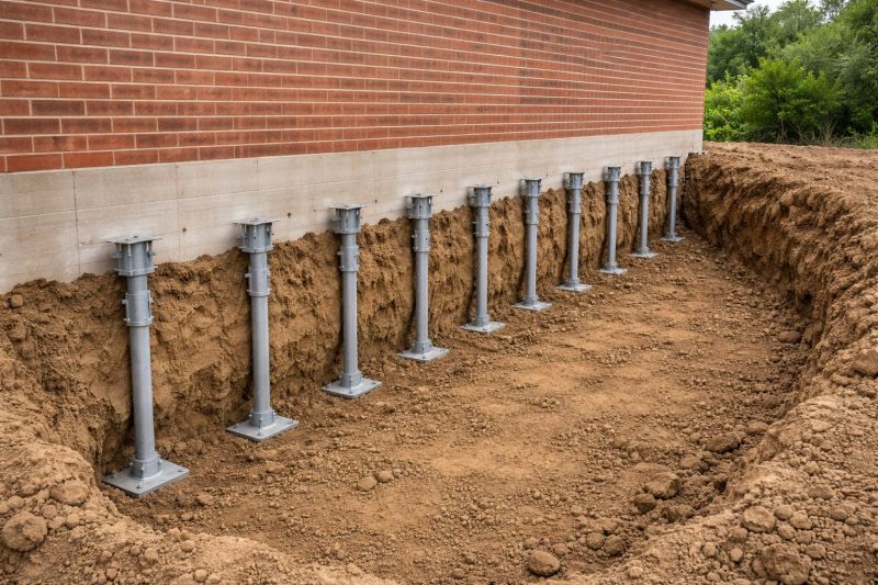 Helical Piers Installation in Aitkin, MN
