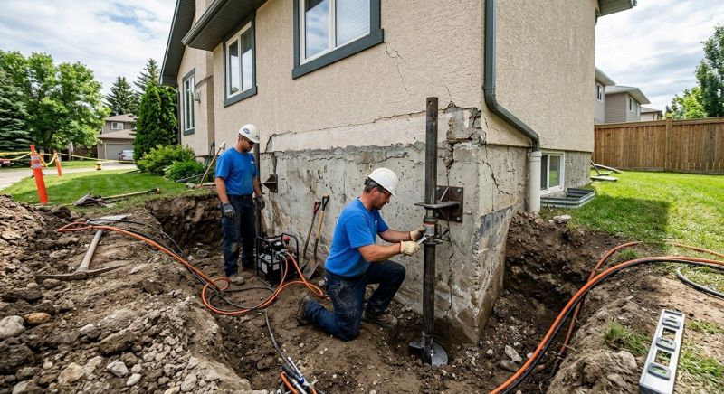 Helical Pile Installation in Aitkin, MN