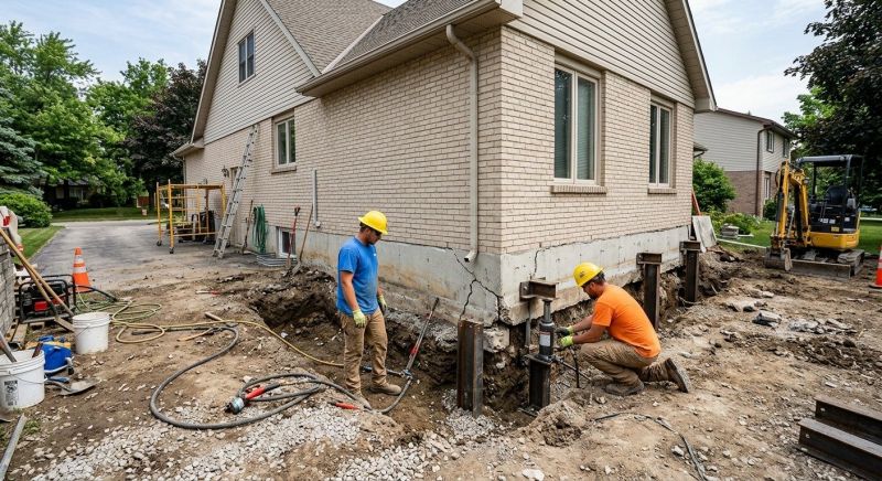 Helical Pile Installation in Aitkin, MN