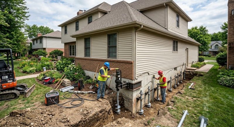 Helical Pile Installation in Aitkin, MN