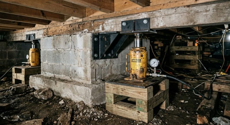 House Foundation Leveling in Aitkin, MN
