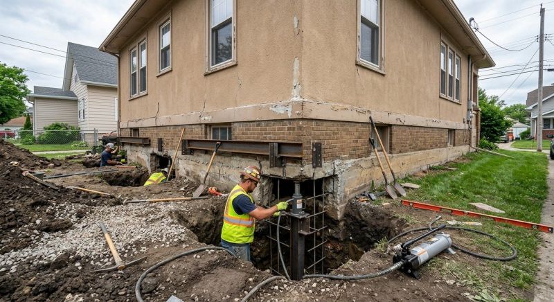 House Underpinning in Aitkin, MN