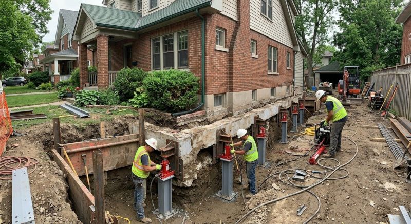 House Underpinning in Aitkin, MN