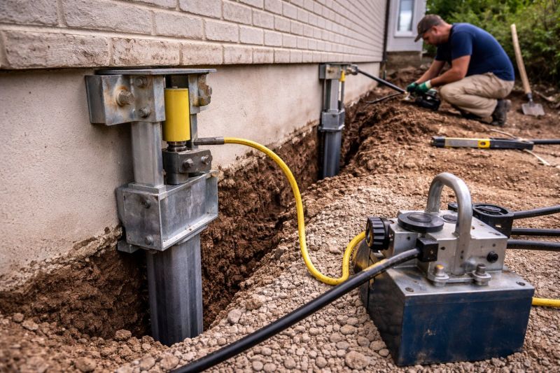 Sinking Foundation Repair in Brainerd, MN