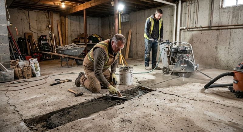 Slab Foundation Repair in Aitkin, MN