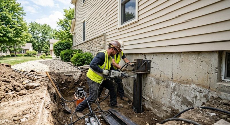 Structural Foundation Repair in Garrison, MN