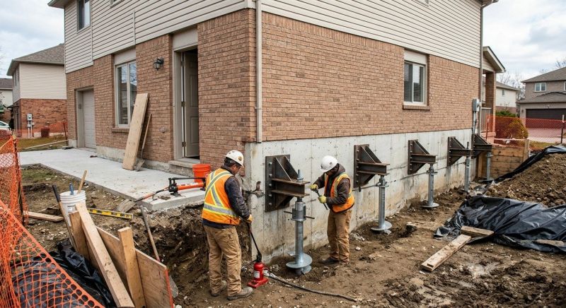 Structural Foundation Repair in Merrifield, MN