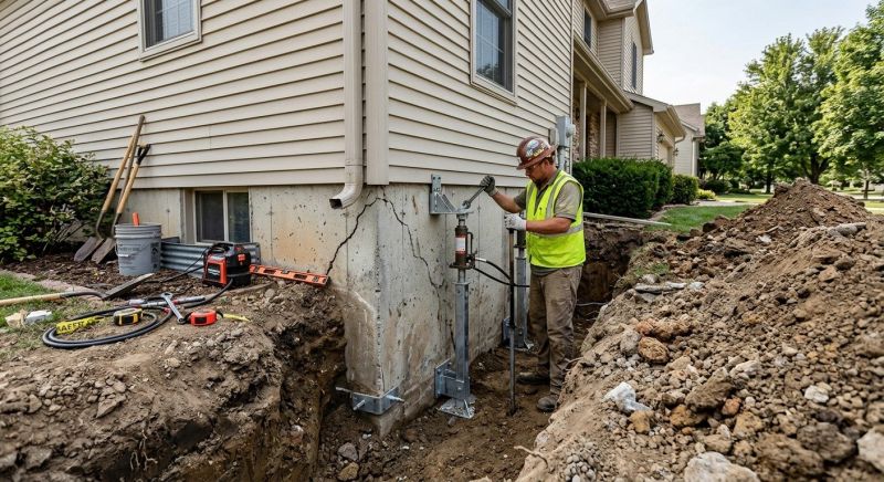 Structural Foundation Repair in Outing, MN