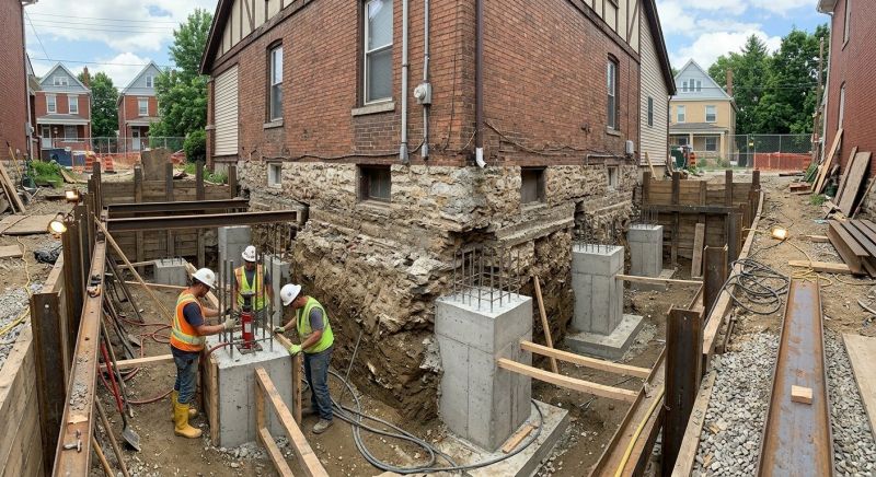 Structural Underpinning in Aitkin, MN