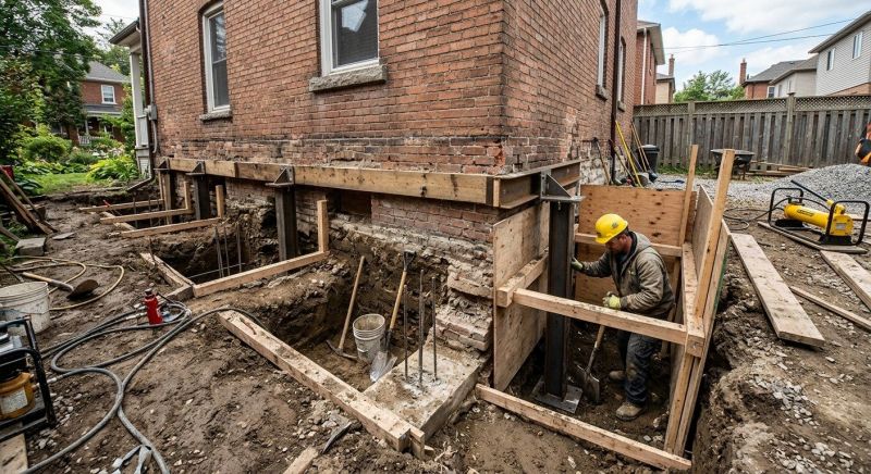 Structural Underpinning in Aitkin, MN